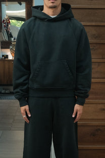 Boxy Raglan Hoodie