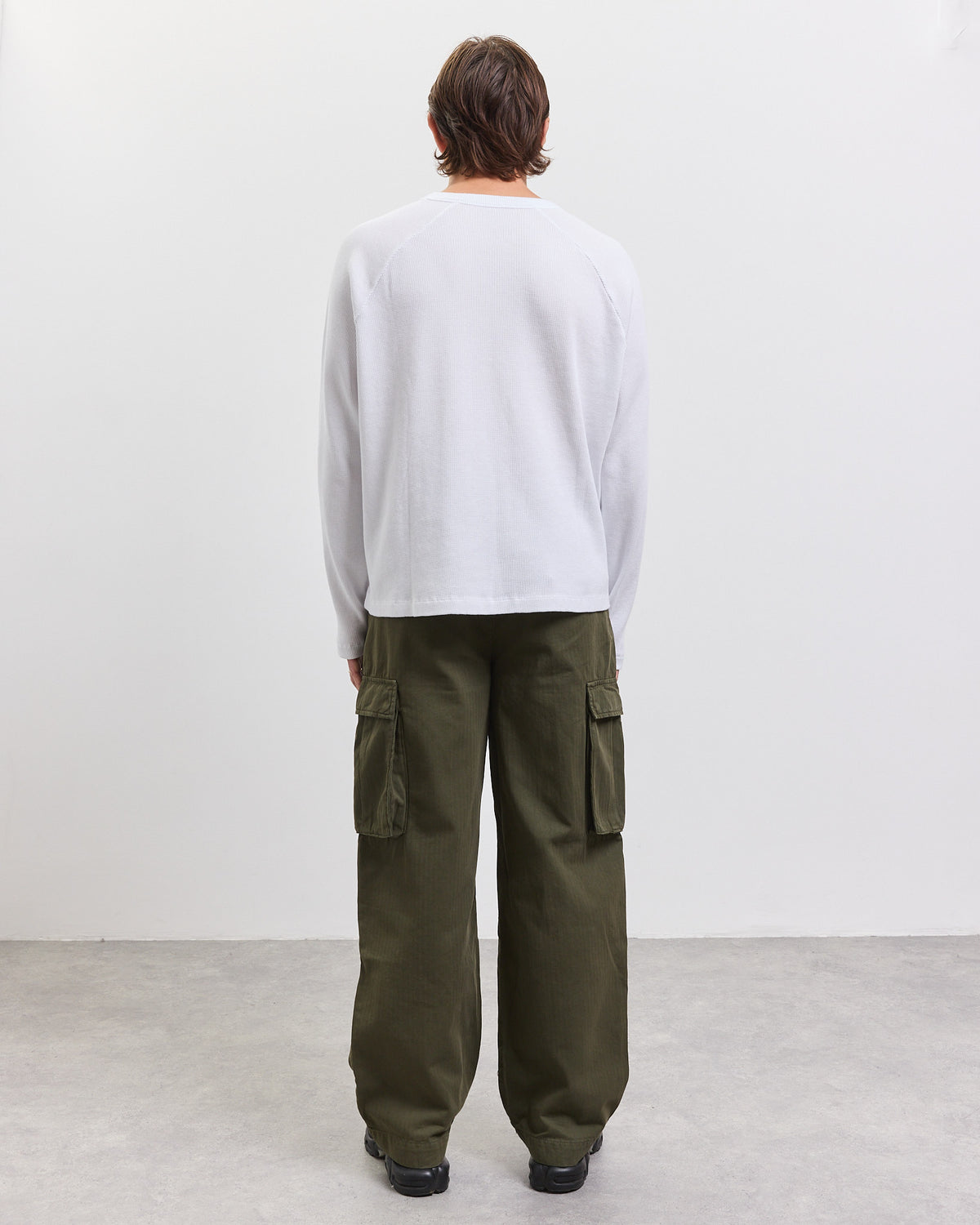 Herringbone Cargo Pants