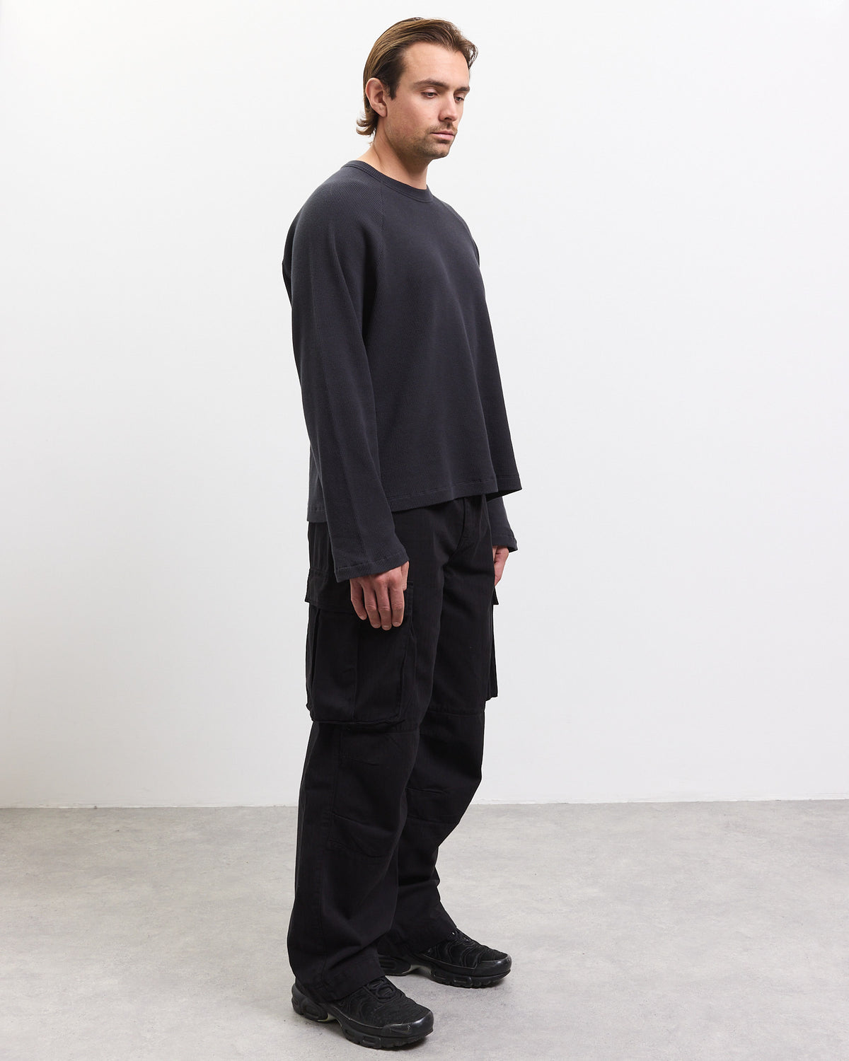 Herringbone Cargo Pants