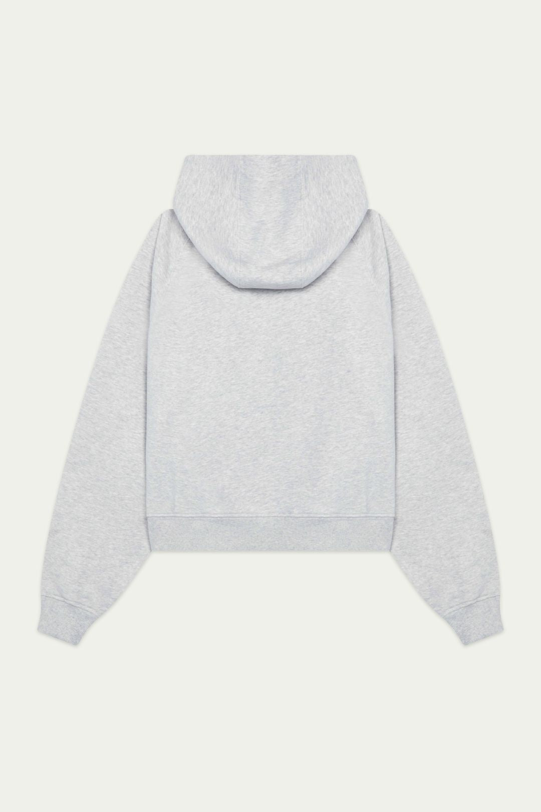 Boxy Raglan Zip Hoodie