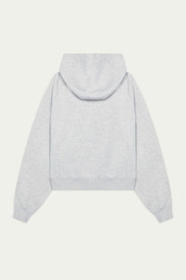 Boxy Raglan Zip Hoodie
