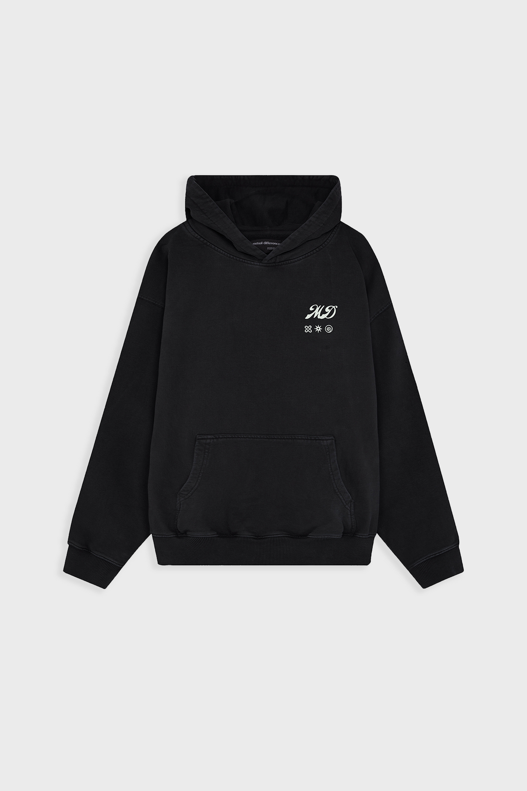 WASHED BLACK CHAMPION HOODIE – Mutual Differences