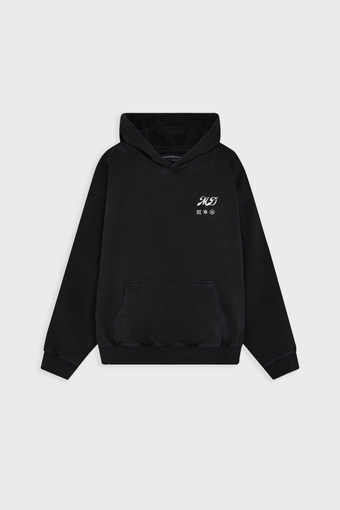 WASHED BLACK CHAMPION HOODIE – Mutual Differences