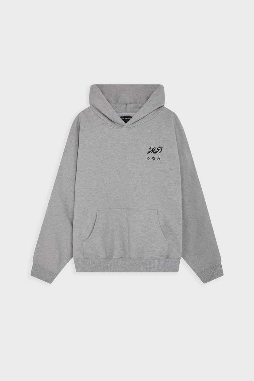 GREY CHAMPION HOODIE – Mutual Differences